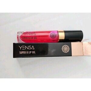 YENSA Super 8 Lip Oil "Pink Shine" NEW! 0.23 oz.